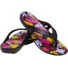 Crocs Women’s Kadee II Flip Flops(Tropical Black)