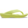 Crocs Women’s Mellow Recovery Flip Flop Sandals, Literide Comfort(Sulphur)
