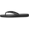 Crocs Women’s Miami Flip Flops, Thong Sandals(Black Studs)