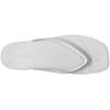 Crocs Women’s Miami Flip Flops, Thong Sandals(Silver)