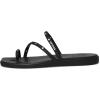 Crocs Women’s Miami Toe Loop Sandals(Black Studs)