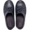Crocs Women’s Neria Pro II Clogs, Slip Resistant Work Shoes for Women(Black/Leopard)
