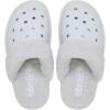 Crocs unisex-adult Classic Fuzz Scuff Slippers(Moonlight)
