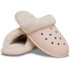 Crocs unisex-adult Classic Fuzz Scuff Slippers(Quartz)