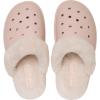 Crocs unisex-adult Classic Fuzz Scuff Slippers(Quartz)