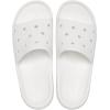 Crocs unisex-adult Classic Slide 2.0(White)