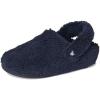 Crocs unisex-child Classic Cozzzy Slippers(Navy)