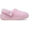 Crocs unisex-child Classic Cozzzy Slippers(Pink Milk)