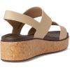 Crocs womens Brooklyn Cork Low Wedge(Chai)