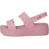 Crocs womens Brooklyn Woven Low Wedge(Rosett Woven)