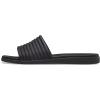 Crocs womens Miami Slide(Black)
