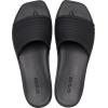 Crocs womens Miami Slide(Black)