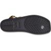 Crocs womens Miami Thong Sandal(Metallic Black)