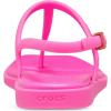 Crocs womens Miami Thong Sandal(Pink Crush)