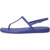 Crocs womens Miami Thong Sandal(Sapphire)