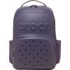 Crocs Classic Backpack, Personalize with Jibbitz Charms, Black, One Size(Nightshade)