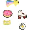 Crocs Jibbitz Packs for Shoes, and Sandals – Beautiful Accessory, Colorful Charms, and Constructed with Synthetic Material(Retro Style 5-Pack)
