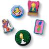 Crocs Jibbitz TV and Movie Shoe Charm Packs(Simpsons Memes)