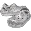 Crocs Kids’ Classic Lined Clogs(Silver/Silver)