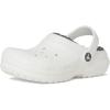 Crocs Kids’ Classic Lined Clogs(White/Grey)