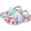 Crocs Kids’ Classic Marbled Tie-Dye Clog(Aquamarine/Multi)