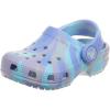 Crocs Kids’ Classic Marbled Tie-Dye Clog(Moon Jelly/Multi)