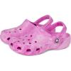 Crocs Kids’ Classic Marbled Tie-Dye Clog(Pink Swirl)
