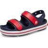 Crocs Kids’ Crocband Cruiser Sandals(Navy/Varsity Red)