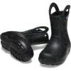 Crocs Kids’ Handle It Rain Boots(Black Glow in the Dark)