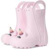 Crocs Kids’ Handle It Rain Boots(Pink Milk)