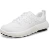 Crocs Men’s On The Clock Work Sneakers(White/White)
