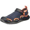Crocs Men’s Swiftwater Mesh Deck Sandals(Blue Navy Tangerine 4v9)