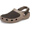 Crocs Men’s Yukon Vista Ii Literide Clog(Mushroom/Chocolate)