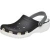 Crocs Unisex Adult Classic Retro Sport Slip On Clogs(Black)
