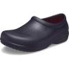 Crocs Unisex Adult Work On The Clock Literide Slip-On Clogs(Black)