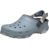 Crocs Unisex-Adult All Terrain Lined Clogs with Adjustable Heel Strap(Concrete)