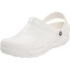 Crocs Unisex-Adult Bistro Clogs, Slip Resistant Work Shoes(Snow White)