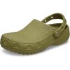 Crocs Unisex-Adult Classic Crafted Canvas Clogs for Men and Women(Aloe)