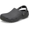 Crocs Unisex-Adult Classic Crafted Canvas Clogs for Men and Women(Black Sand)