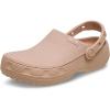 Crocs Unisex-Adult Classic Crafted Canvas Clogs for Men and Women(Pink Caramel)
