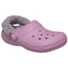Crocs Unisex-Adult Classic Fleece Lined Clogs, Fuzzy Slippers for Women and Men(Hydrangea)