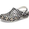 Crocs Unisex-Adult Classic Graphic Clogs(Checkered)