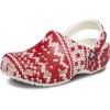 Crocs Unisex-Adult Classic Graphic Clogs(Holiday Sweater Print)