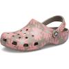Crocs Unisex-Adult Classic Graphic Clogs(Mushroom/Multi Flower)