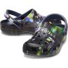 Crocs Unisex-Adult Classic Graphic Clogs(Storm/Meta Scape)
