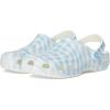 Crocs Unisex-Adult Classic Graphic Clogs(White/Blue 1)