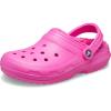 Crocs Unisex-Adult Classic Lined Clog(Electric Pink/Electric Pink)