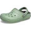 Crocs Unisex-Adult Classic Lined Clog(Moss/Multi)