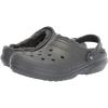 Crocs Unisex-Adult Classic Lined Clog(Slate Grey/Smoke)