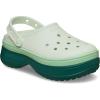 Crocs Unisex-Adult Classic Stacked Clogs Platform Platform(Hosta)